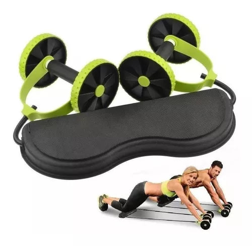 GIMNASIO EN CASA | Ejercitador muscular con ruedas