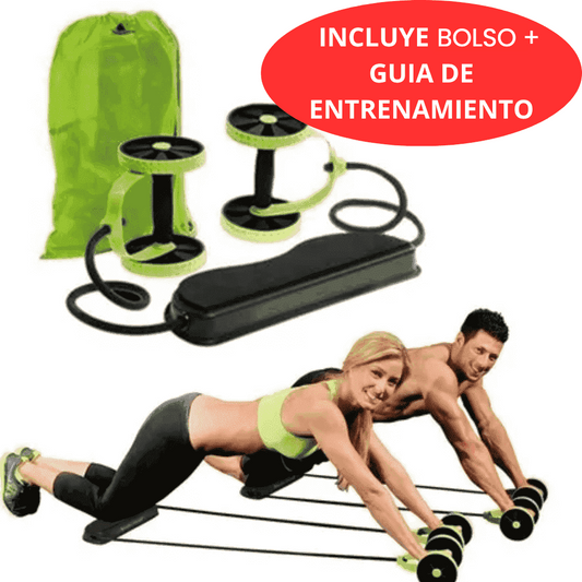GIMNASIO EN CASA | Ejercitador muscular con ruedas