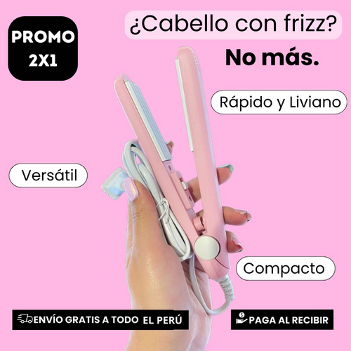 PROMOCIÓN 2x1 MiniGlamour™ | Mini Plancha de Cartera | +2 REGALOS SORPRESA 🎁