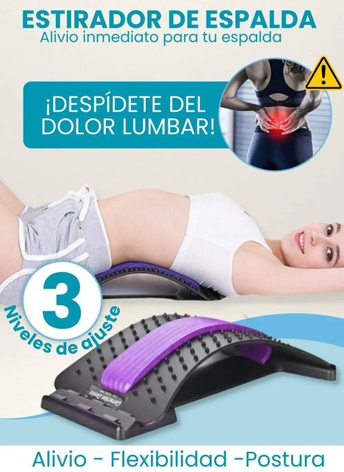 CrackBack™ l Soporte Estirador Lumbar | +2 Regalos sorpresa 🎁