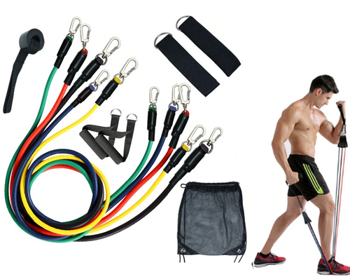KIT LIGAS DE ENTRENAMIENTO | 11 PIEZAS + GUIA DE EJERCICIOS